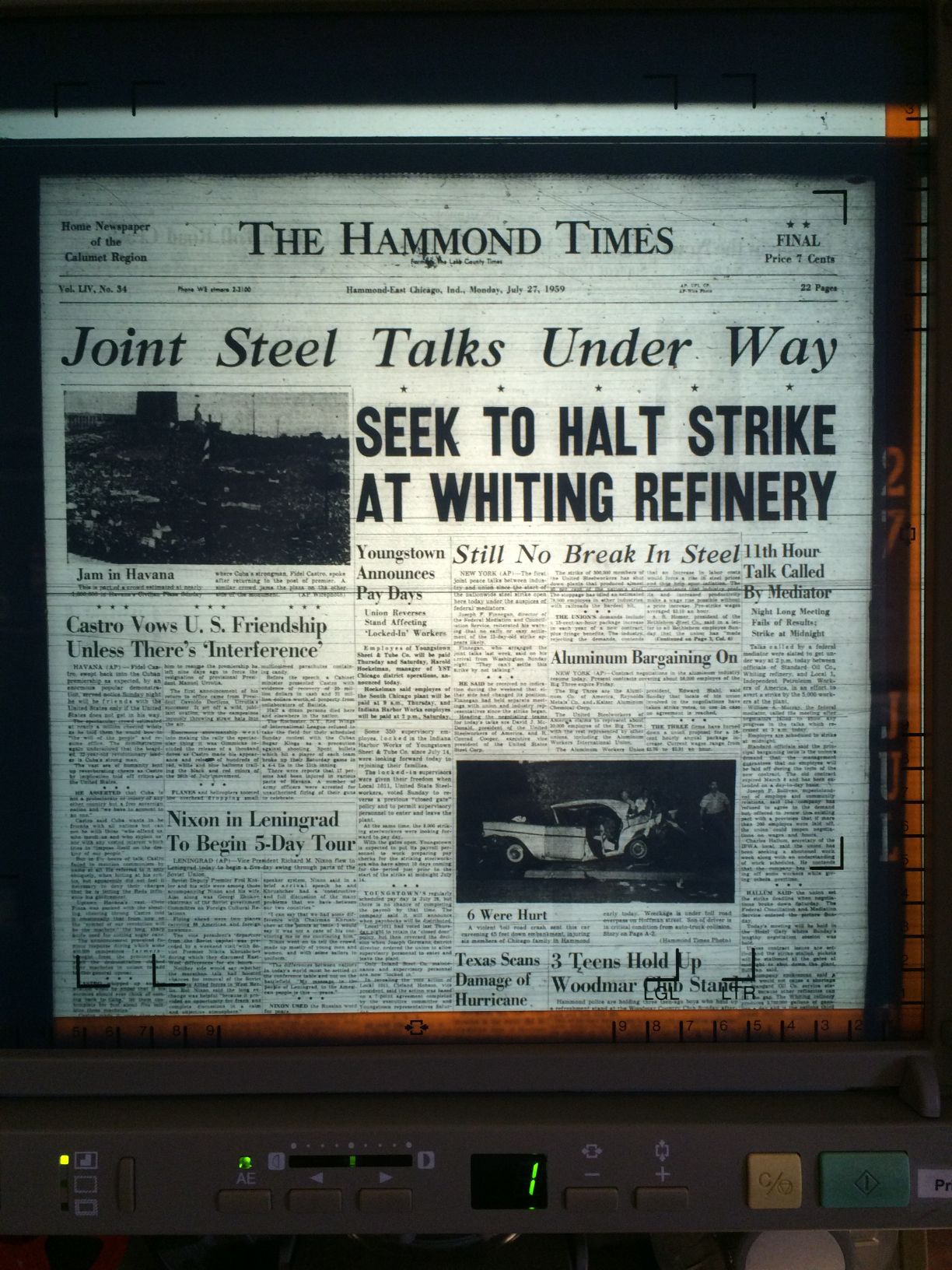 1959 steel strike